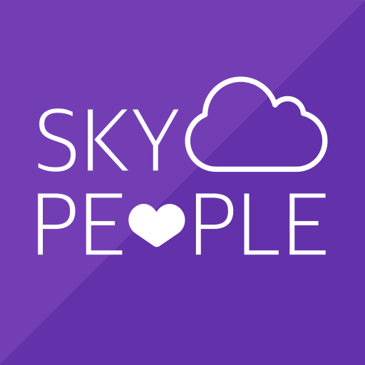 Sky People app logo — trademark of its owner